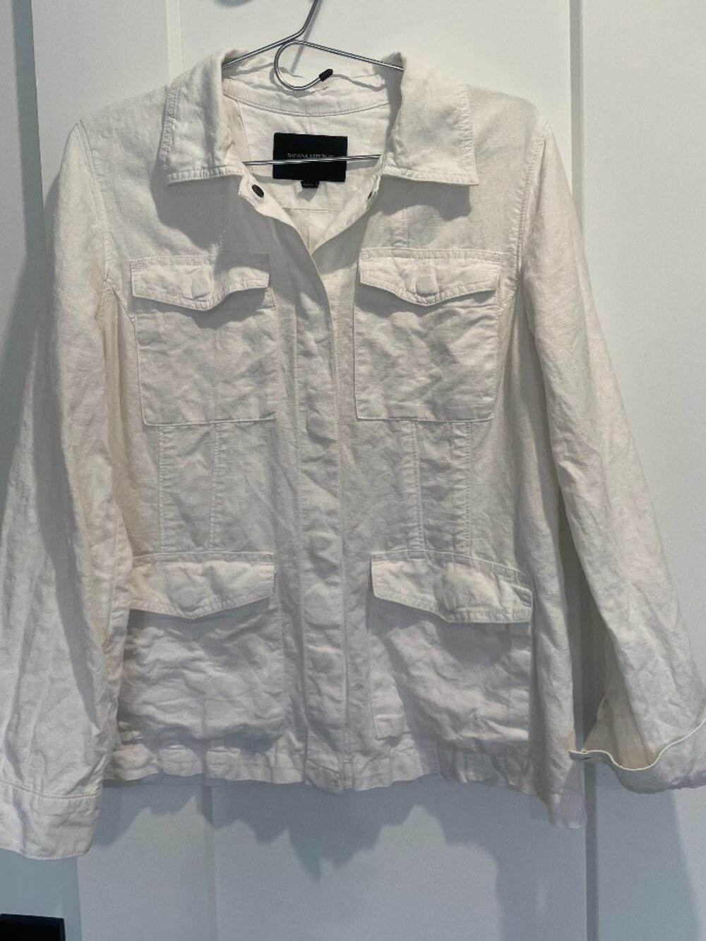 Banana Republic Linen Blend Light Weight Jacket